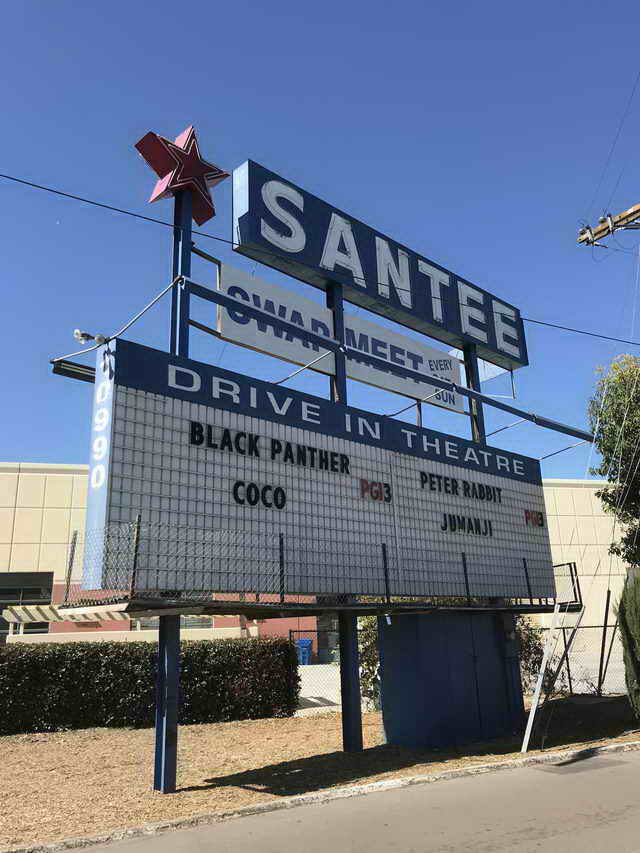 Santee Drive-In - 2018 PHOTO